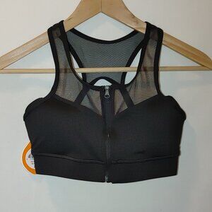 Handful The Closer Bra Sports Booya Black XS New Front Close High Impact‎